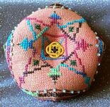 Cotton Candy Biscornu (Fiesta)